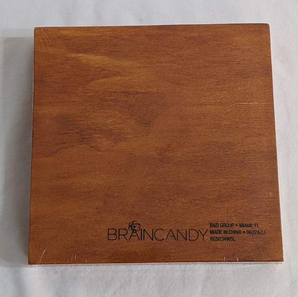 BRAINCANDY Wooden Snakes & Ladders Game, NEW - Picture 6 of 6